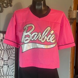 Barbie Hot Pink and Silver women’s  Jersey